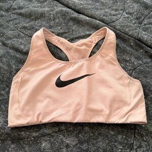 Nike Women's Light Pink Sports Bra